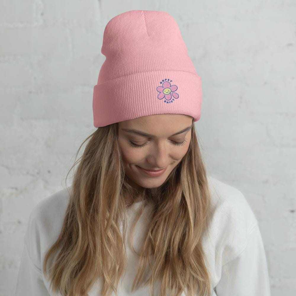 Oopsy Daisy | Embroidered Cuffed Beanie