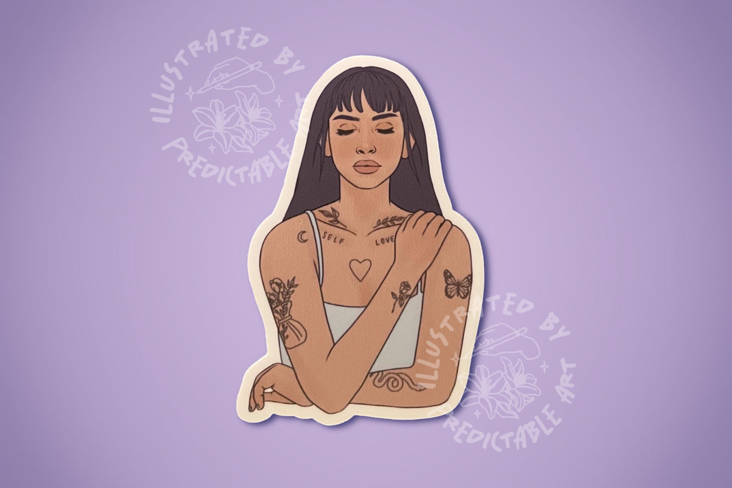 Self Love Matte Vinyl Sticker