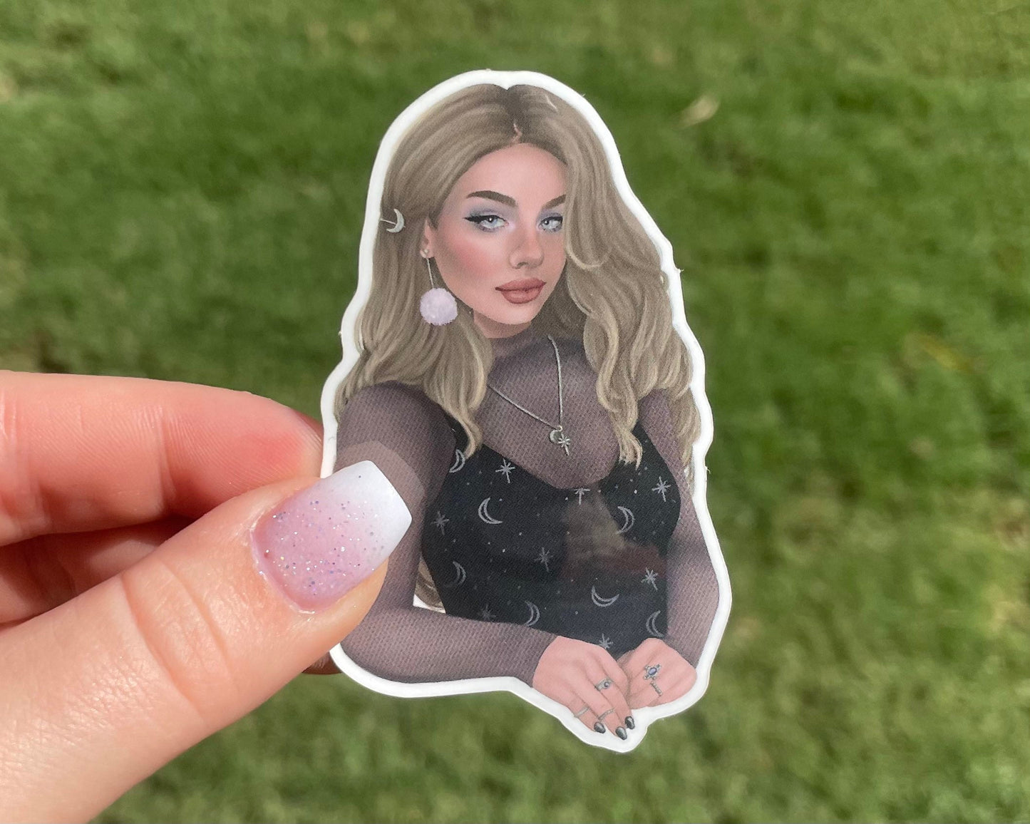 Witchy Girl | 3" Illustrated Matte Vinyl Sticker