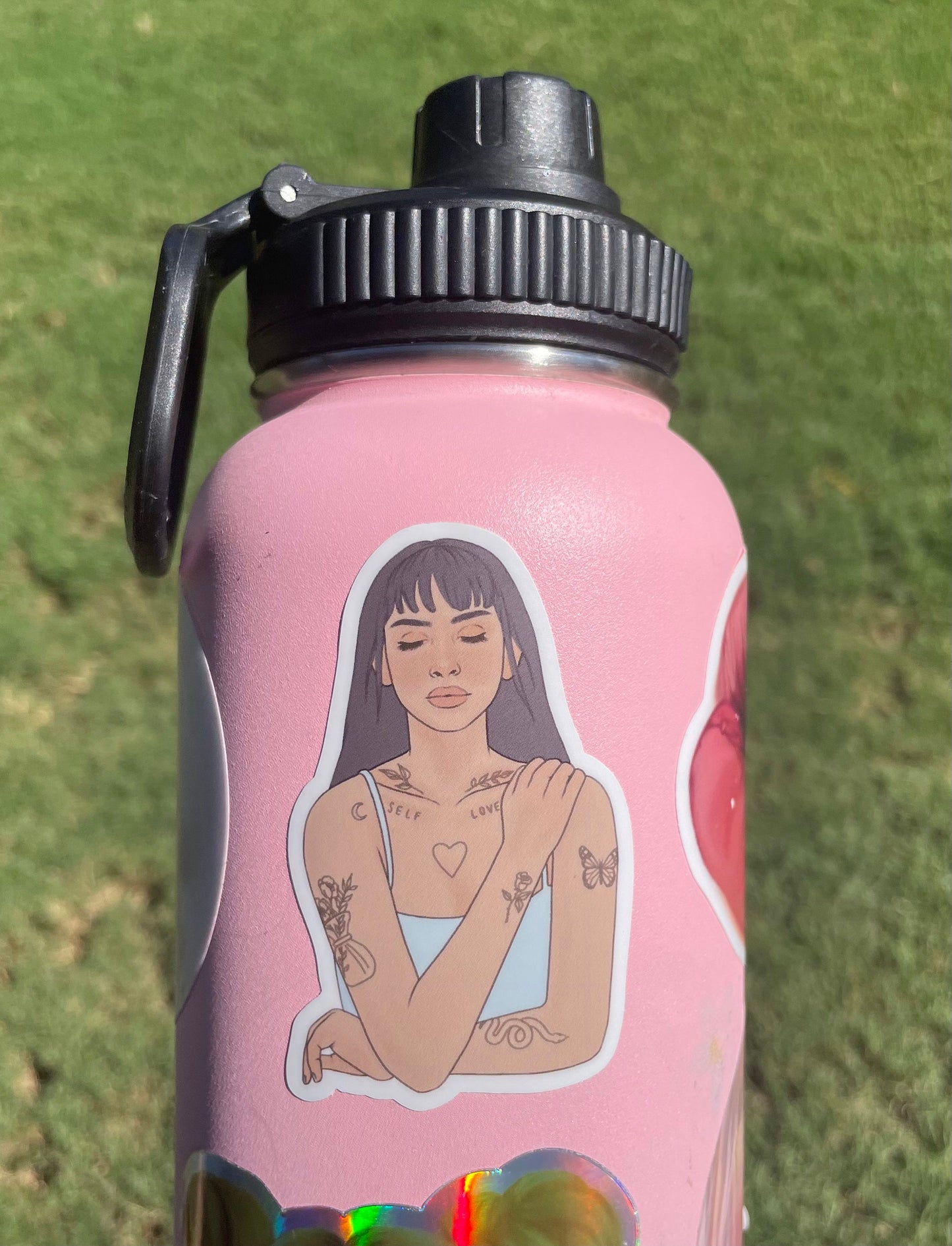 Self Love | 3" Illustrated Matte Vinyl Sticker