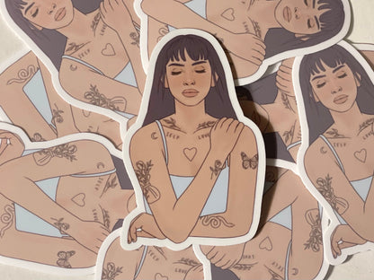 Self Love Matte Vinyl Sticker