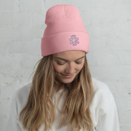 Oopsy Daisy | Embroidered Cuffed Beanie
