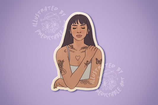 Self Love Matte Vinyl Sticker