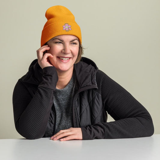 Oopsy Daisy | Embroidered Cuffed Beanie
