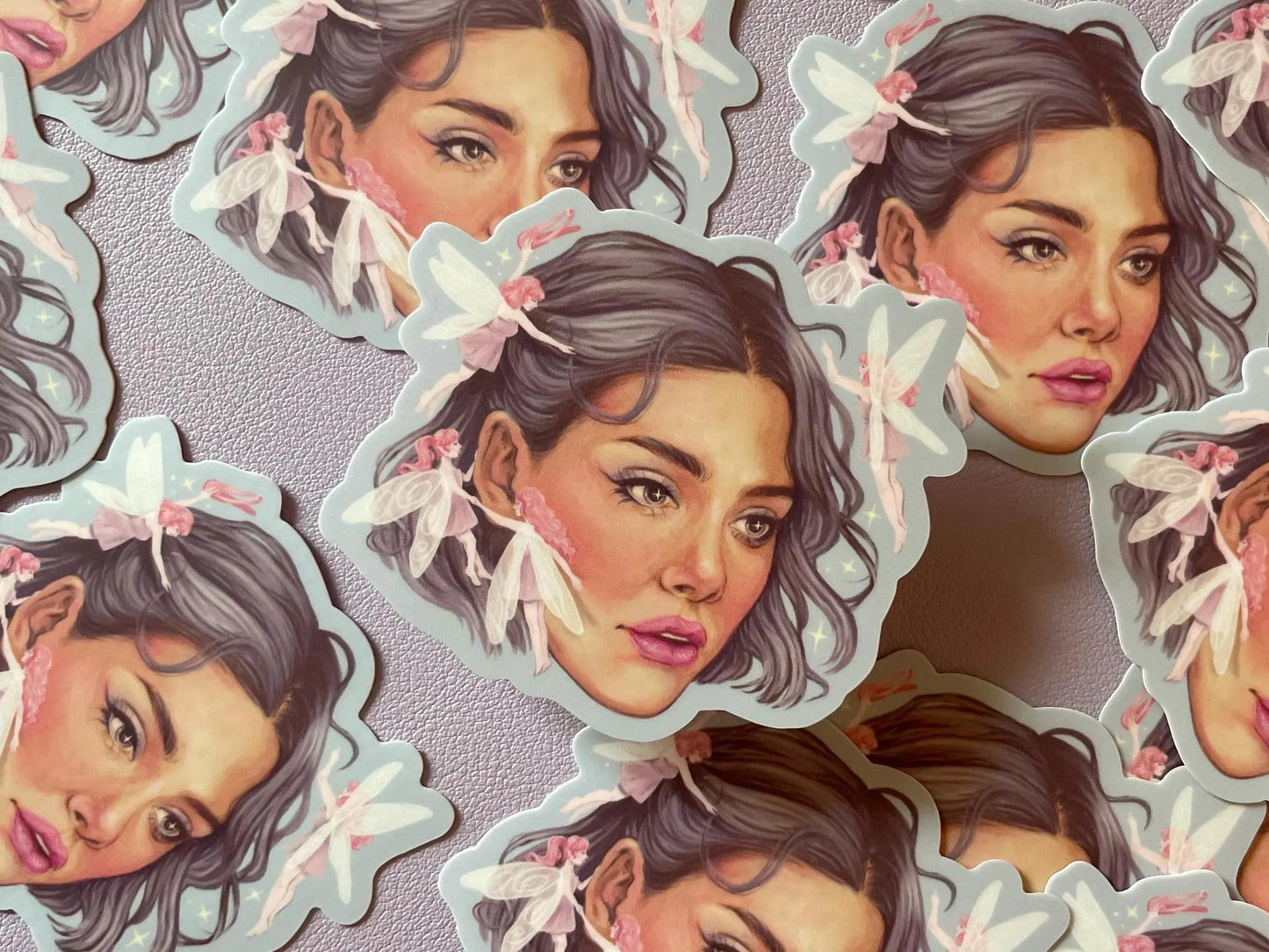 Away With The Fairies | 3" Illustrated Matte Vinyl Sticker