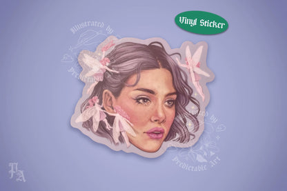 Away With The Fairies | 3" Illustrated Matte Vinyl Sticker